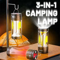 High Lumen Super Bright Magnetic Camping Lantern Handheld Rechargeable Flashlight with 4 Lighting Modes COB Side Light USB-C Charging Digital Display Portable Camping Lantern Long-Lasting Power for Outdoor Camping Hiking Labor Day Sale Sale Ends Soon Camp