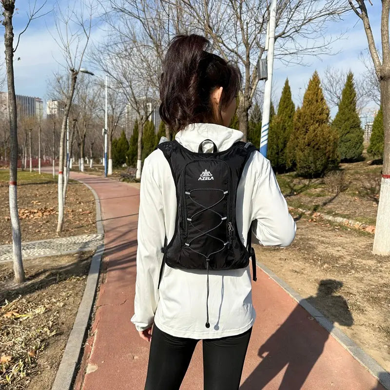 Azela Unisex Running Vest with 1.5L Hydration Pack, Lightweight Moisture-Wicking, Ideal for Hiking, Trail Running, Skiing, Camping, Biking, Marathons