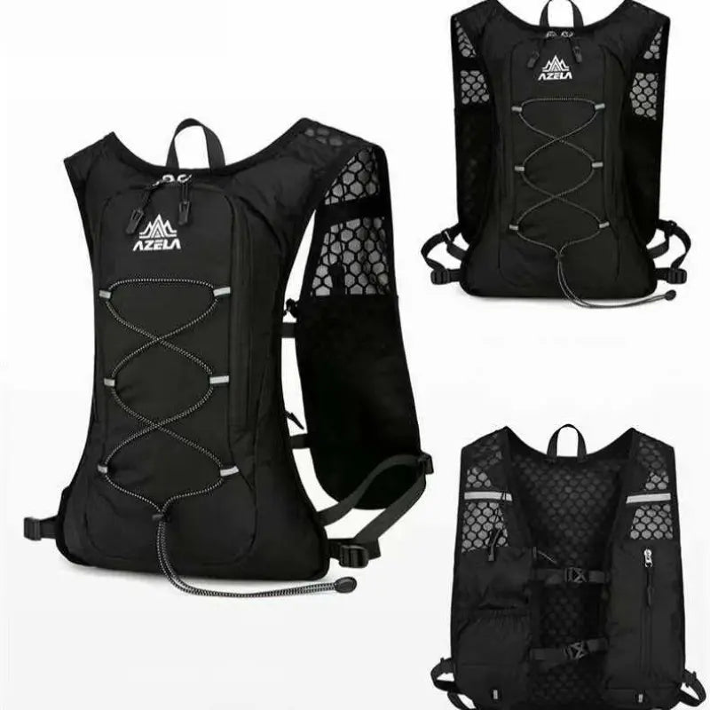 Azela Unisex Running Vest with 1.5L Hydration Pack, Lightweight Moisture-Wicking, Ideal for Hiking, Trail Running, Skiing, Camping, Biking, Marathons