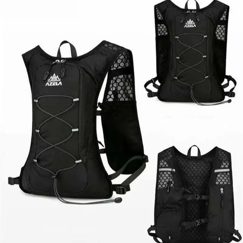 Azela Unisex Running Vest with 1.5L Hydration Pack, Lightweight Moisture-Wicking, Ideal for Hiking, Trail Running, Skiing, Camping, Biking, Marathons